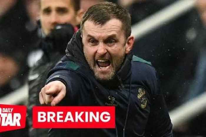 Southampton sack Nathan Jones after seven defeats in eight Premier League games