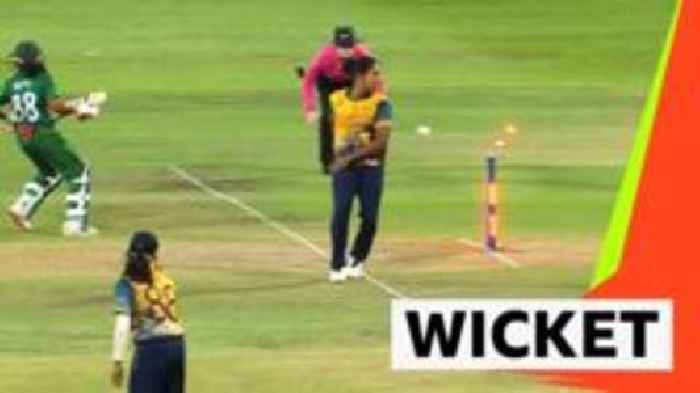 'Abysmal cricket!' - Moni run out looking the wrong way