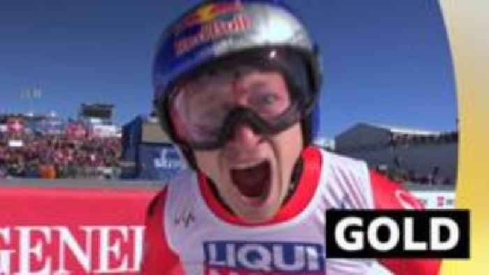 'Swiss sensation' Odermatt wins men's downhill