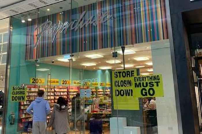 Paperchase at Derbion launches 'everything must go' closing down sale