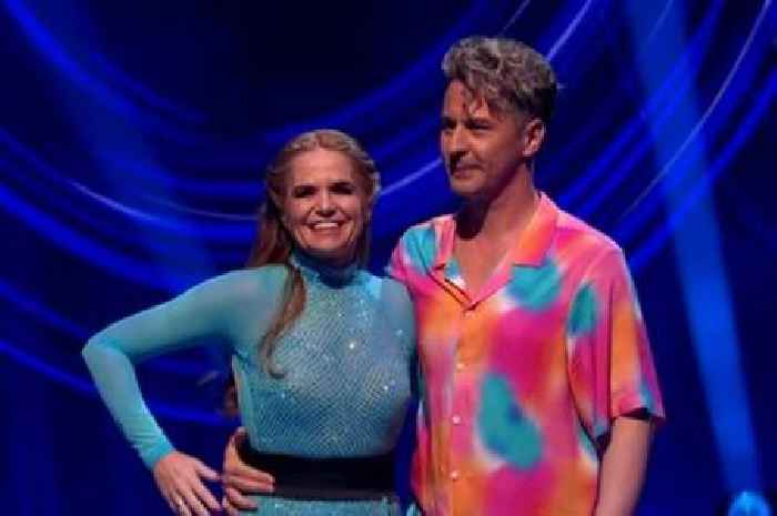 ITV Dancing On Ice's Patsy Palmer breaks down over partner Matt Evers' remarks as she's eliminated