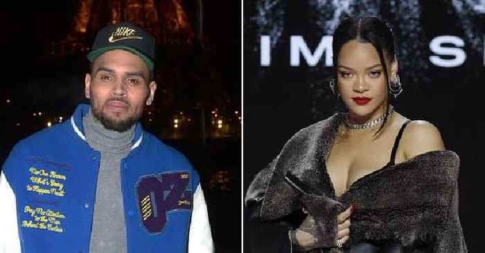 Chris Brown Congratulates Ex-Girlfriend Rihanna On Her Pregnancy After Revealing Bump During Super Bowl Performance: 'GO GIRL'