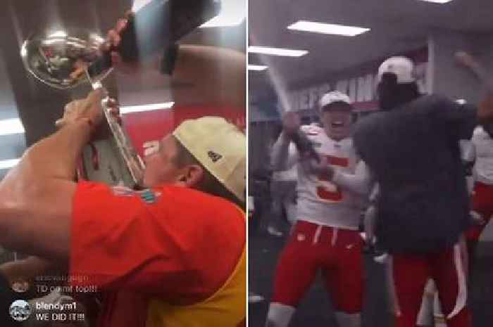 Champagne guzzled 'from f***ing mountain' - inside Kansas City Chiefs' Super Bowl party