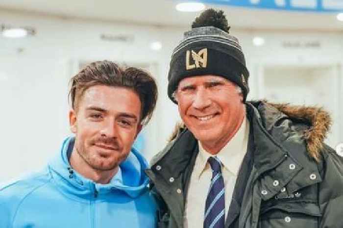 Jack Grealish becomes 'best friends' with Will Ferrell after Aston Villa reunion