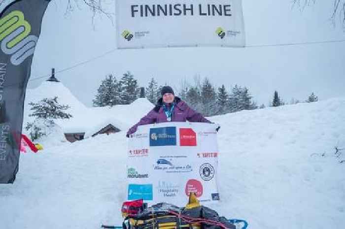 Intrepid West Lothian woman conquers Arctic Circle to raise £4000 for charity