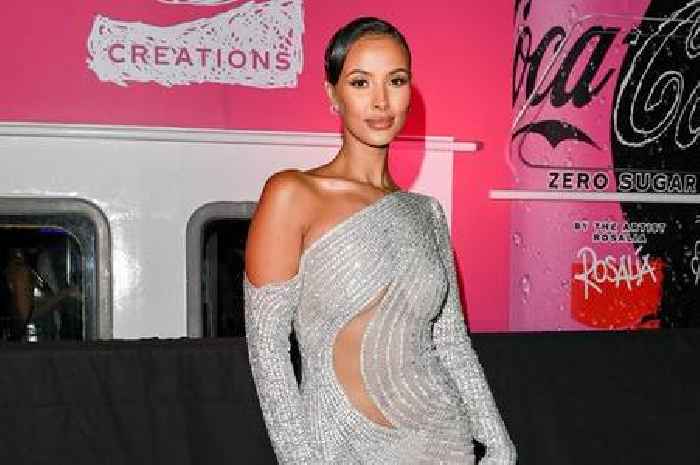 Love Island's Maya Jama looks stunning as she parties on private boat in London