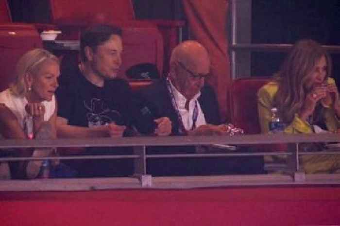 Elon Musk was at Super Bowl with Rupert Murdoch who once tried to buy Man Utd too