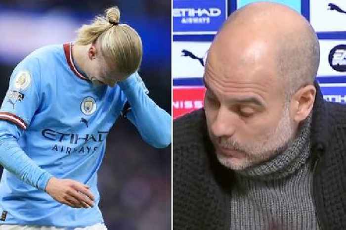 Erling Haaland update as cryptic Pep Guardiola is quizzed on injury before Arsenal clash