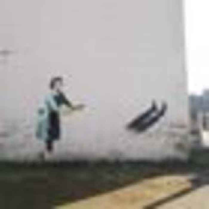 Banksy's Margate artwork dismantled hours after reveal