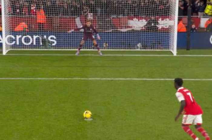 Ederson's antics 'embarrassing' as he double bluffs himself for Bukayo Saka penalty