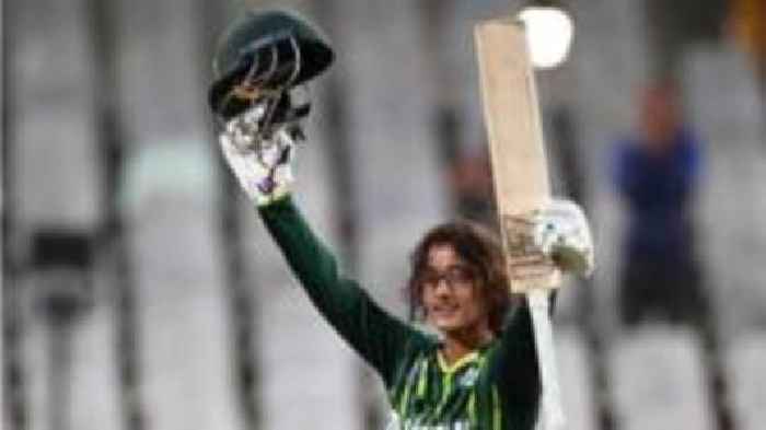 Muneeba hits century as Pakistan thrash Ireland