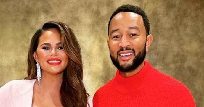 John Legend Poses In First Family Snap With All 3 Kids & Chrissy Teigen For Valentine's Day: Photos