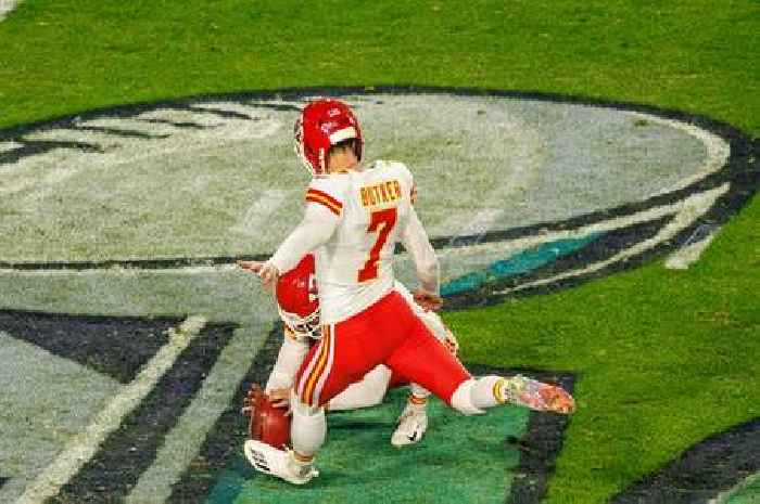 Harrison Butker kicked Super Bowl-winning field goal wearing two different boots