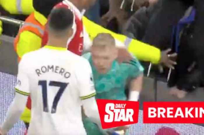 Tottenham fan pleads guilty to attacking Aaron Ramsdale during north London derby