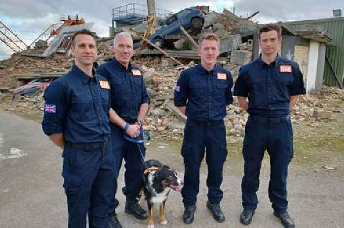 The emotional moment Lincolnshire firefighter heard survivor trapped for five days in earthquake rubble in Turkey