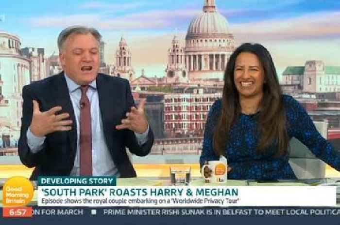 ITV's Good Morning Britain slammed for Harry and Meghan South Park debate as things get tense