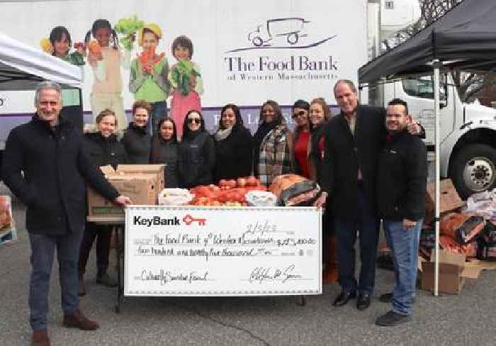 The Food Bank of Western Massachusetts Receives $225,000 Grant From KeyBank Foundation