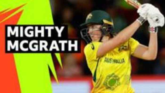 McGrath's 57 leads Australia into semi-finals