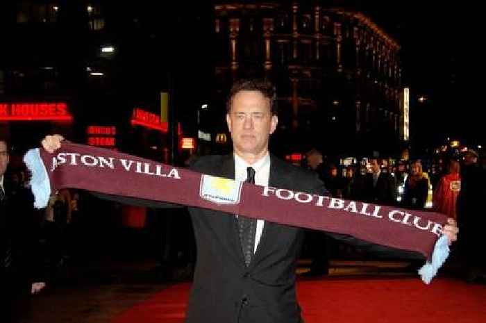 Tom Hanks sent Aston Villa message as he watches Arsenal clash