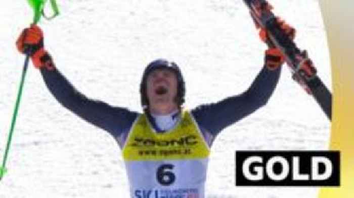 'Amazing comeback' by Kristoffersen seals Slalom gold