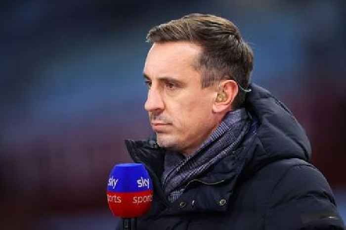 Gary Neville blasts Kelechi Iheanacho during Leicester City defeat at Man United