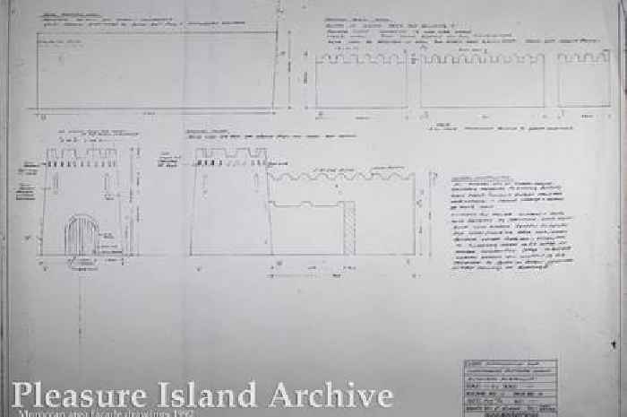 Archived blue prints reveal plan for exciting Pleasure Island ride that was never built
