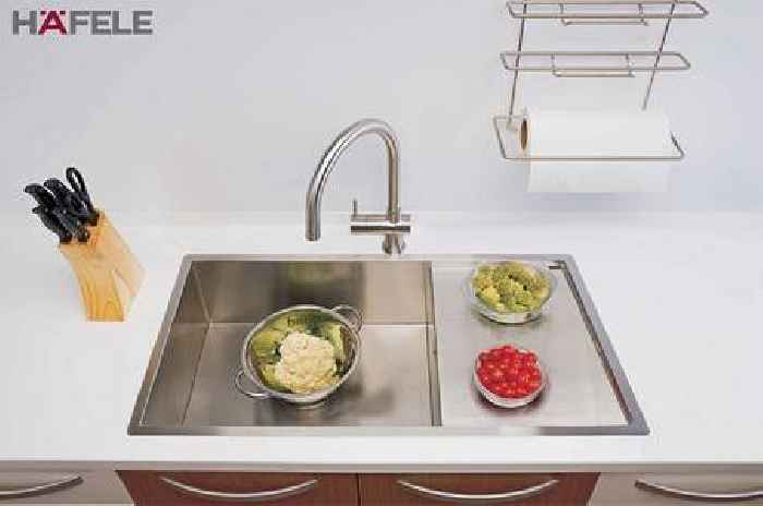Hafele's Range of Handmade ARGENTO Kitchen Sinks