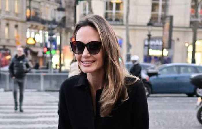 Angelina Jolie All Smiles At JFK Airport As Daughter Shiloh Jolie-Pitt Begs Actress To Forgive Ex Brad Pitt