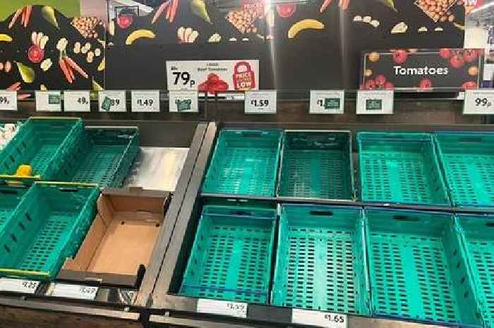 Morrisons and Asda ration fruit and vegetables with shoppers complaining of empty shelves