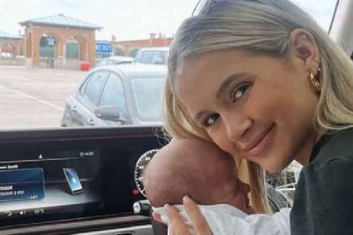 Molly-Mae Hague breastfeeds baby Bambi in car before emotional call with Tommy Fury