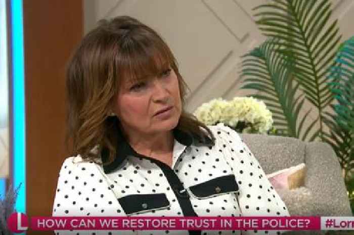 Lorraine Kelly slams police presence on streets and 'astonished' at lack of trust in force