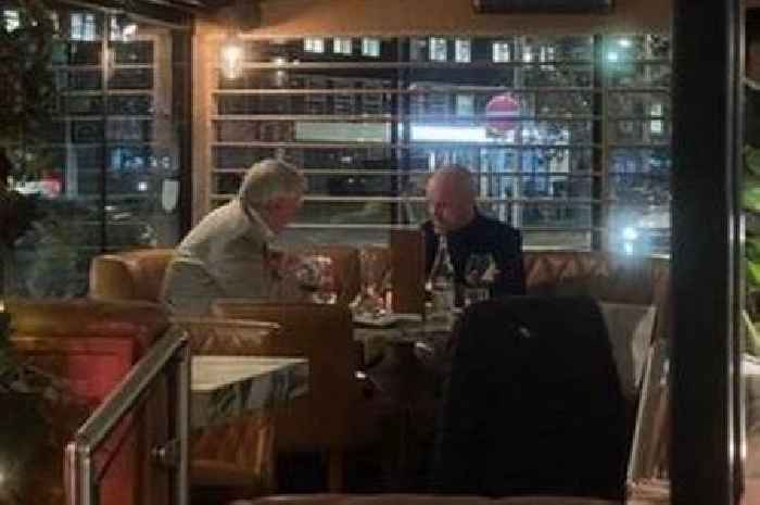 Man Utd boss Erik ten Hag spotted at dinner with Sir Alex Ferguson ahead of cup final