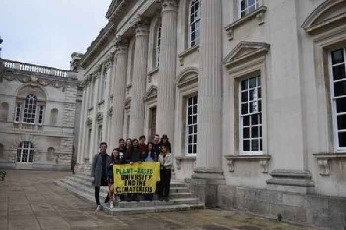 Cambridge University students vote to remove all animal products from catering service
