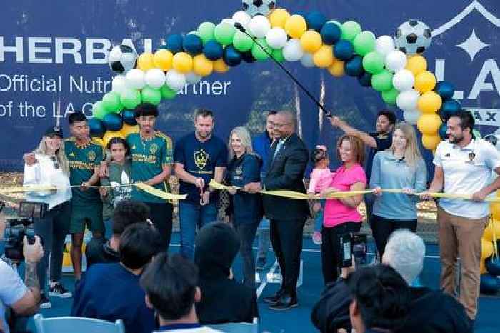 Herbalife Nutrition, LA Galaxy, and the U.S. Soccer Foundation Unveil New Community Mini-Pitch Fields at Deforest Park in Long Beach