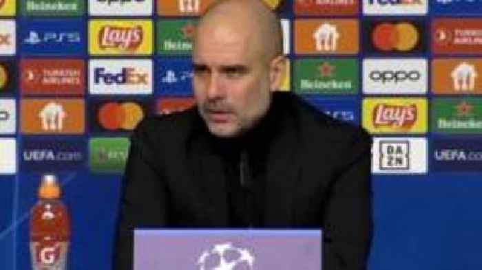 Lift your heads up, you played well - Guardiola