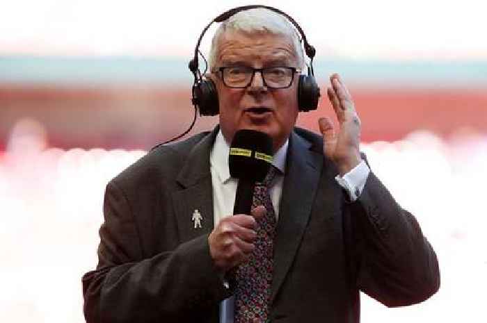 Football commentator John Motson has died aged 77