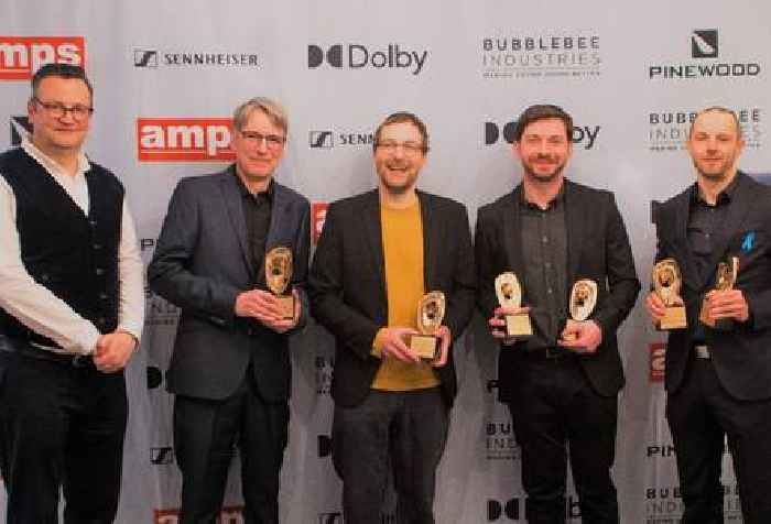  WINNERS OF AMPS EXCELLENCE IN SOUND FOR A FEATURE FILM RECEIVE TROPHIES FOR EXCELLENCE IN SOUND