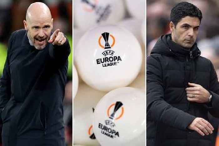 Europa League draw in full as Man Utd and Arsenal discover knockout opponents
