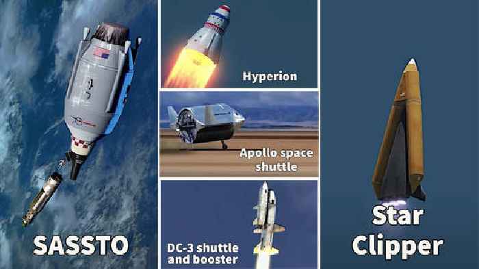 Ranking the 5 Craziest Spaceship Concepts From the 1960s