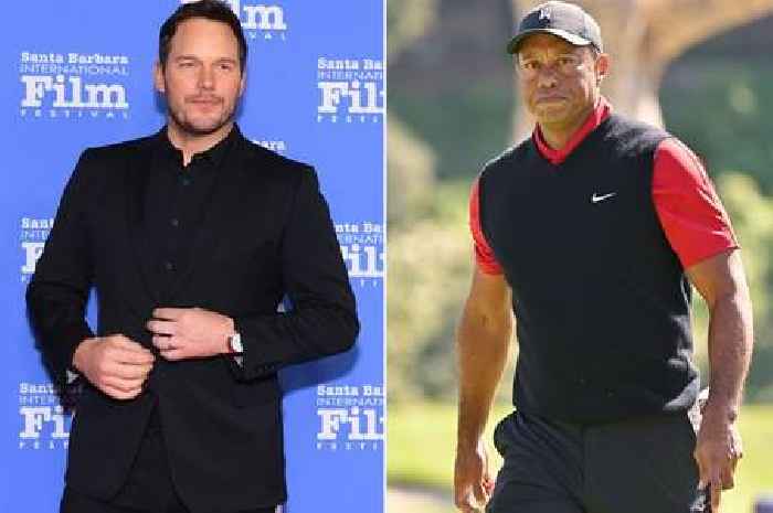 Movie star Chris Pratt says Tiger Woods called him 'motherf***er' in 'best story of life'