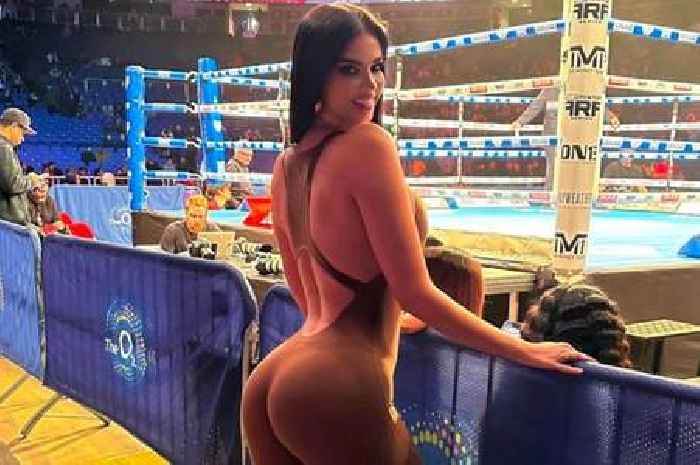 World Cup's sexiest fan gets ringside spot for Floyd Mayweather exhibition fight