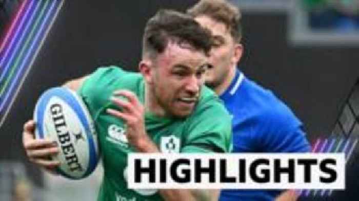Ireland keep Grand Slam hopes alive with victory in Italy