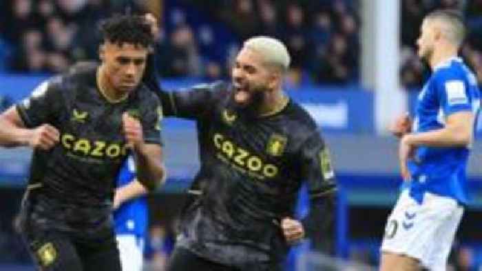 Villa victory returns Everton to bottom three