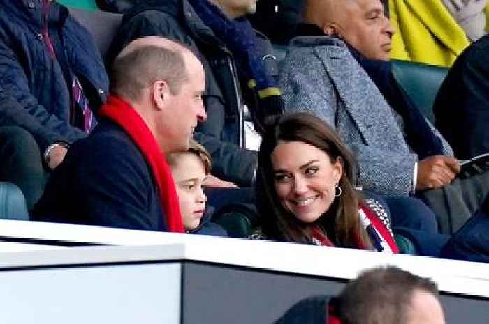 Prince William and Kate's rugby rivalry, England controversy and the lineout that had Kate in stitches