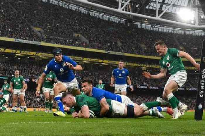 What time is Italy v Ireland Six Nations kick-off and what TV channel is it on?