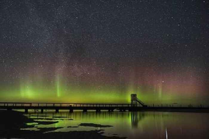 LIVE: Northern Lights seen in Wales, Ireland and as far south in England as Cornwall