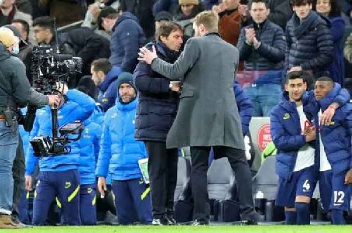 Graham Potter reveals Antonio Conte advice and messages ahead of Chelsea clash with Tottenham