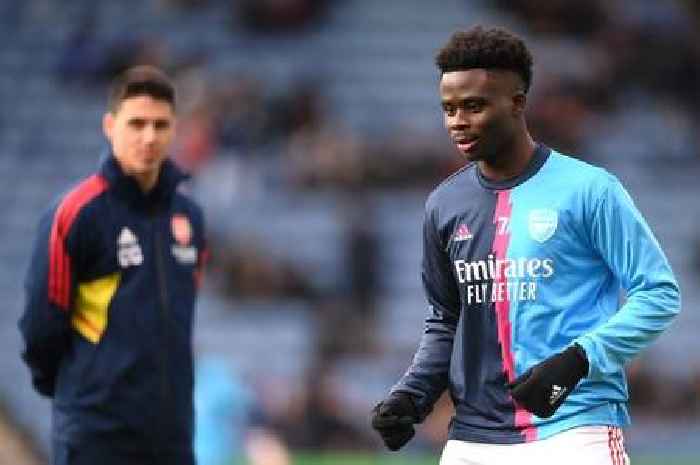 What Bukayo Saka did before kick-off vs Leicester City as Arsenal star shows class