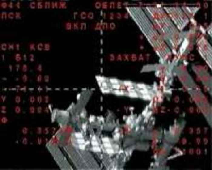 Russia's uncrewed Soyuz rescue spacecraft docks with ISS