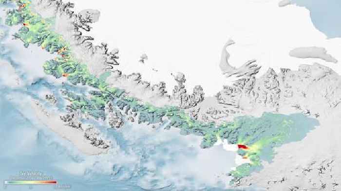 Antarctic Peninsula glaciers on the run